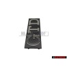 VW Original GTD Frente Rotulo Insignia Emblema Plata Cepillada - 171853679D