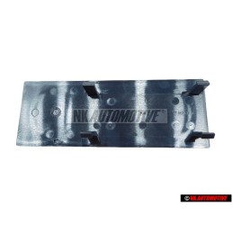 VW Original GTD Frente Rotulo Insignia Emblema Plata Cepillada - 171853679D