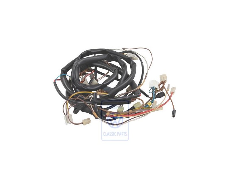 VW Original Juego Cables Izq. Del. 