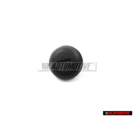 VW Original Boton Presion Negro Satinado - 253260130 01C