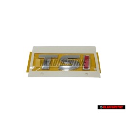 VW Original TSI Trasero Rotulo Insignia Emblema Cromo Rojo - 5G0853675A JZQ