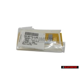 VW Original TSI Trasero Rotulo Insignia Emblema Cromo Rojo - 5G0853675A JZQ