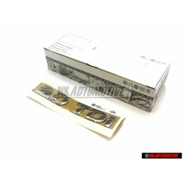VW Original 2.0 TDI Trasero Rotulo Insignia Emblema Cromo - 1K0853675E 739