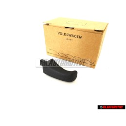 VW Original Boton Negro Satinado - 191881633A 01C