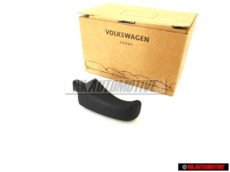 VW Original Boton Negro Satinado - 191881633A 01C