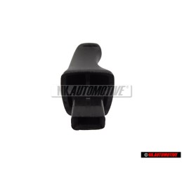 VW Original Boton Negro Satinado - 191881633A 01C