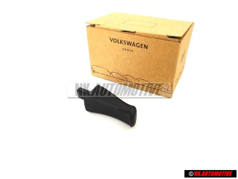 VW Original Boton Negro Satinado - 191881634 01C