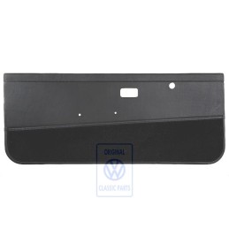 VW Original Panel De Puerta (Cuero) Negro - 155867015BCXV6
