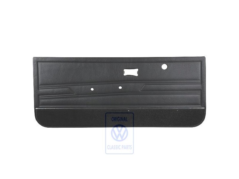 VW Original Revestimiento Puerta Negro - 155867015BDJW2