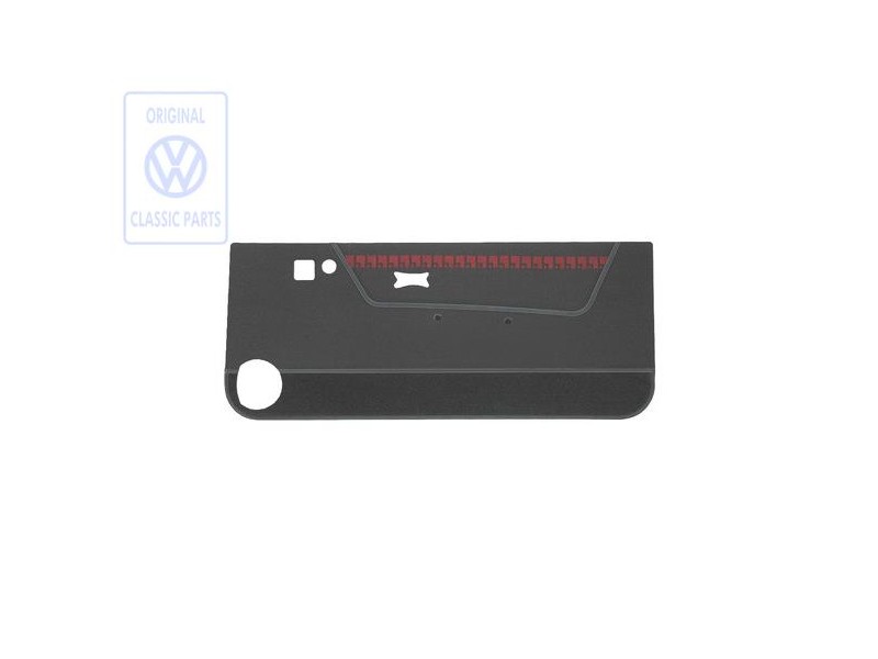 VW Original Revestimiento Puerta Tela Con Abertura Para Altavoz - 155867016EGBYS