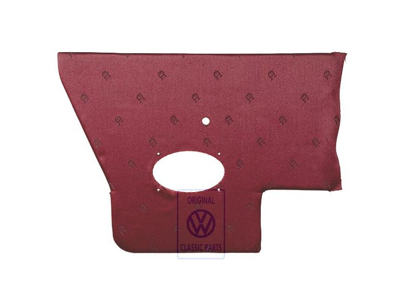 VW Original Revestimiento Lateral Rojo Verde - 155867043AL6YC