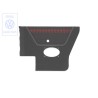 VW Original Revestimiento Lateral (Tela) Negro/Rojo - 155867044BEBYT