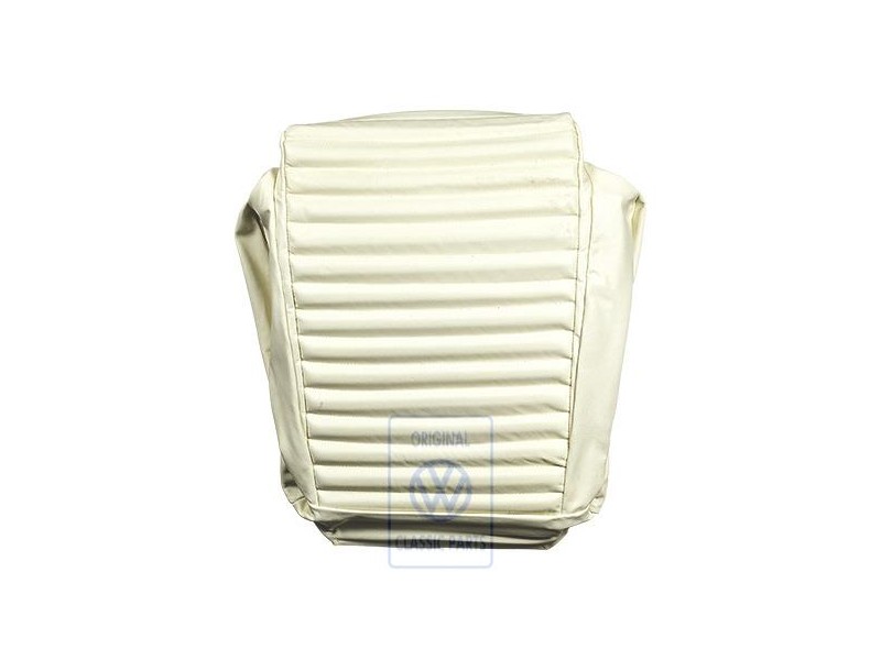 VW Original Tapizado Del Asiento (Cuero) Blanco Alaska - 155881405AK3YX