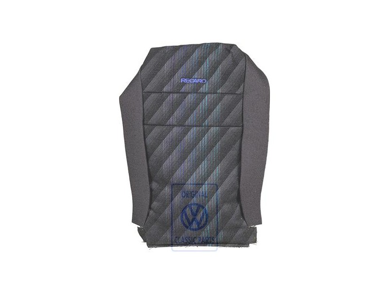 VW Original Tapizado Respaldo Tejido Negro Grisaceo/Azul/Verde - 155881805BKAUP