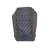 VW Original Tapizado Respaldo Tejido Negro Grisaceo/Azul/Verde - 155881805BKAUP