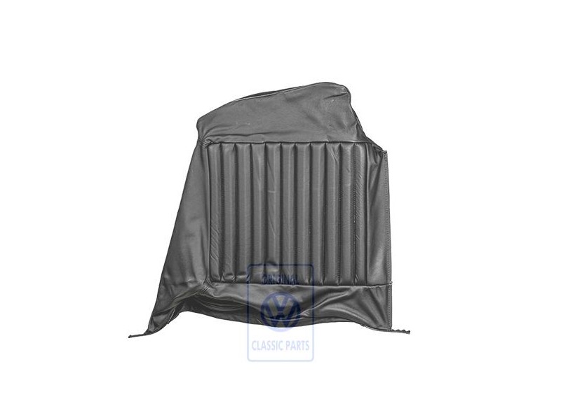 VW Original Tapizado Respaldo (Cuero/Cuero Artificial) Negro - 155885805BD1BX