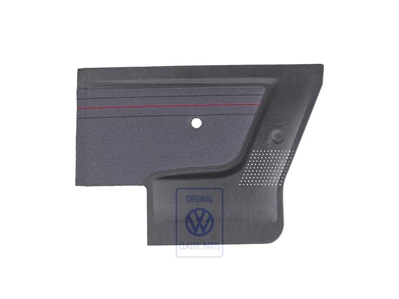 VW Original Revestimiento Lateral Gris/Rojo - 155867044N XV5
