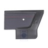 VW Original Revestimiento Lateral Gris/Rojo - 155867044N XV5