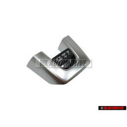VW Original GTI Volante Rotulo Insignia Emblema Aluminio - 5K0419685P UTF