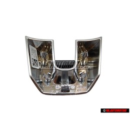 VW Original GTI Volante Rotulo Insignia Emblema Aluminio - 5K0419685P UTF