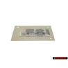 VW Original FSI Trasero Rotulo Insignia Emblema Cromo - 1J0853675L 739