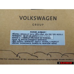 VW Original Adhesivo - 6U0010089C