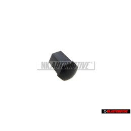 VW Original Capuchon P. Tornillo Rueda Negro Satinado - 867601173 01C