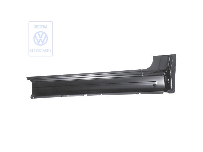 VW Original Pieza Tramo -Larguero Inferior - 1H3809848