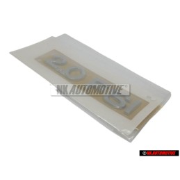 VW Original 2.0 FSI Trasero Rotulo Insignia Emblema Cromo - 3C0853675A 739