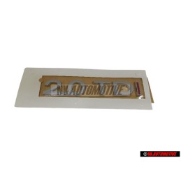 VW Original 2.0 TDI Trasero Rotulo Insignia Emblema Cromo Rojo - 3C0853675F GQF