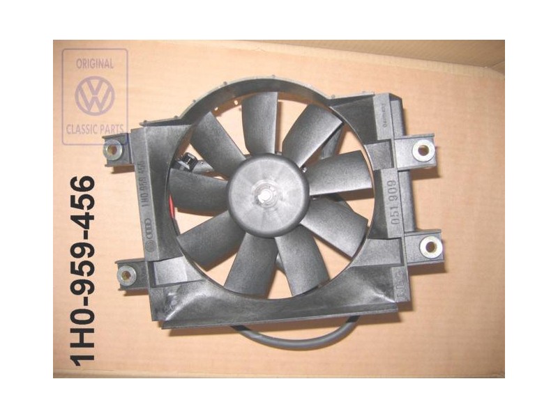 VW Original Ventilador De Radiador Con Anillo De Ventilador - 1H0959456