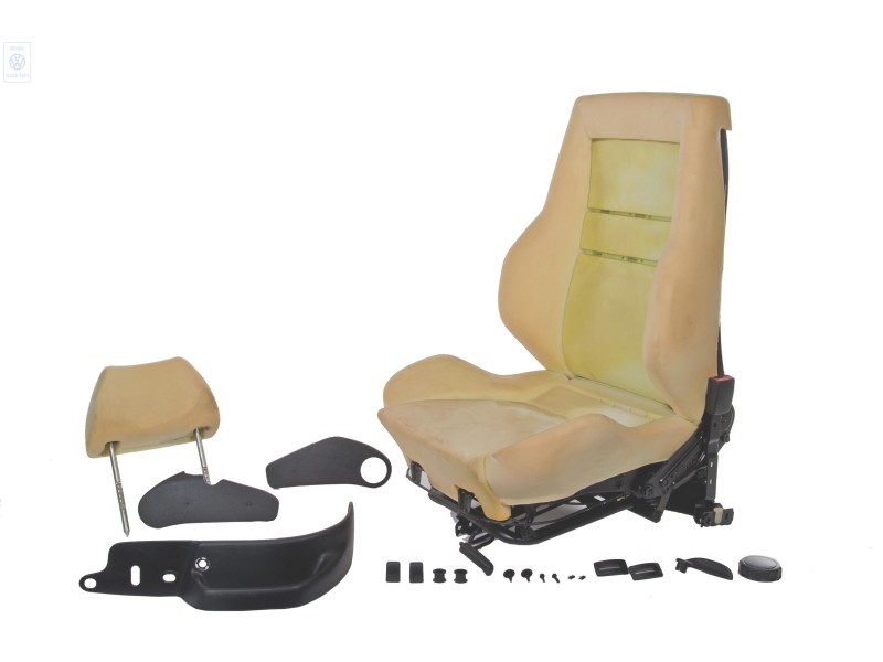 VW Original Asiento Compl. Con Respaldo Y Apoyacabezas Sin Tapizado - 1H0881024