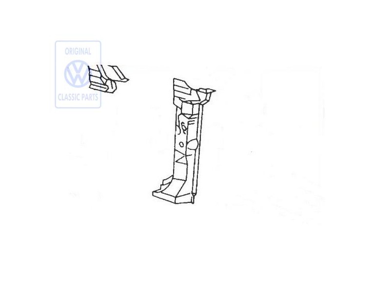 VW Original Montante A - 1H0809206