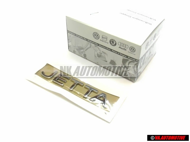 VW Original JETTA Trasero Rotulo Insignia Emblema Cromo - 1K5853687 739