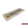 VW Original JETTA Trasero Rotulo Insignia Emblema Cromo - 1K5853687 739