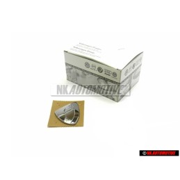 VW Original INDIVIDUAL Lado Rotulo Insignia Emblema Cromo - 1K0853688 739