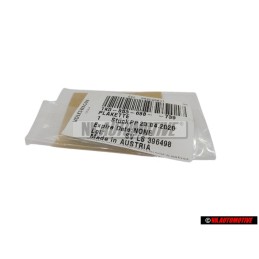 VW Original INDIVIDUAL Lado Rotulo Insignia Emblema Cromo - 1K0853688 739