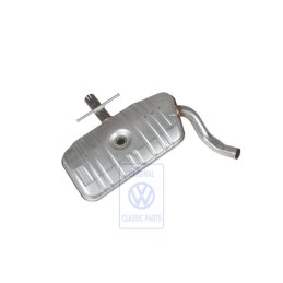 VW Original Silenciador Central - 1H0253409D