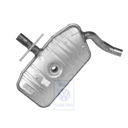 VW Original Silenciador Central - 1H0253409G