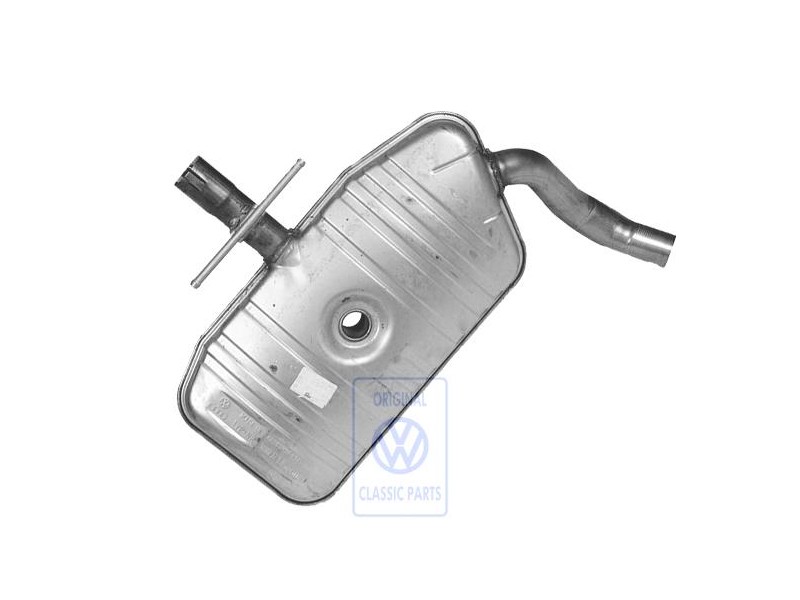 VW Original Silenciador Central - 1H0253409G