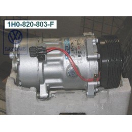 VW Original Compresor Aire Acondicionado Con Embrague Electromagn. 