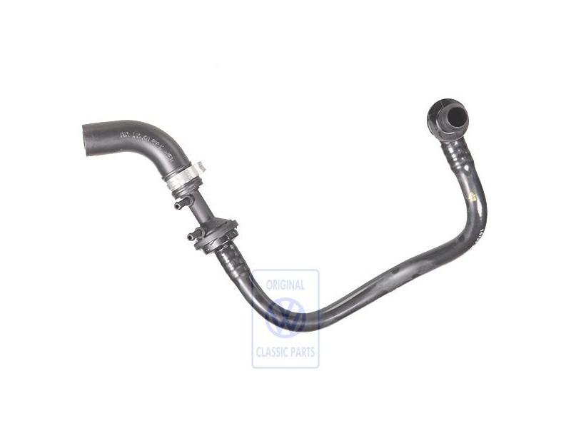 VW Original Tubo De Depresion Con Valvula De Retencion - 1H1614041B