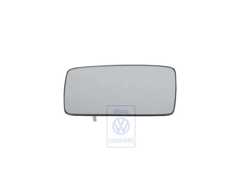 VW Original Cristal Espejo (Convexo) Con Placa Soporte - 1H1857521D
