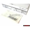 VW Original DSG Trasero Rotulo Insignia Emblema Cromo - 1J0853675AL739