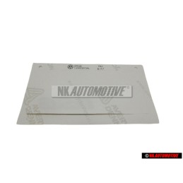 VW Original DSG Trasero Rotulo Insignia Emblema Cromo - 1J0853675AL739