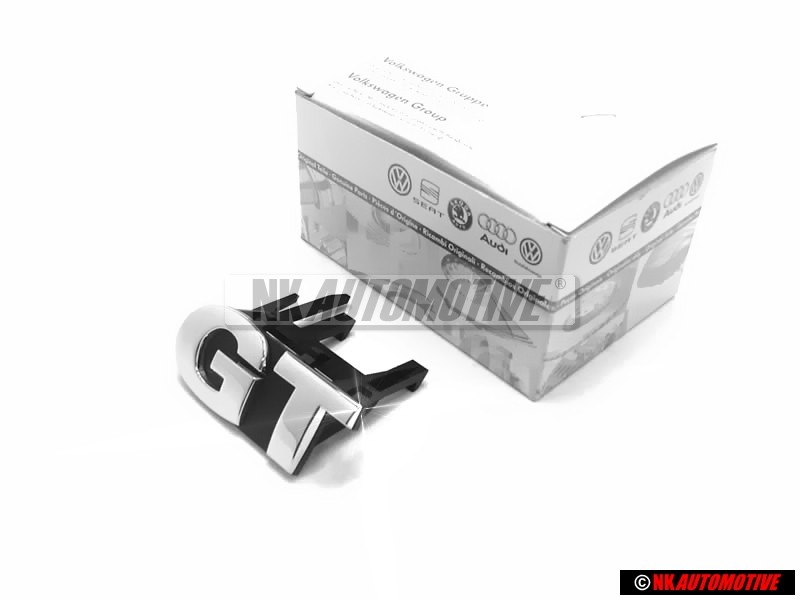 VW Original GT Frente Rotulo Insignia Emblema Cromo - 6Q0853679D 739