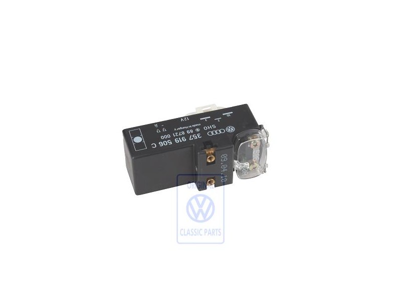 VW Original Unidad De Control Para Ventilador Del Radiador - 357919506C