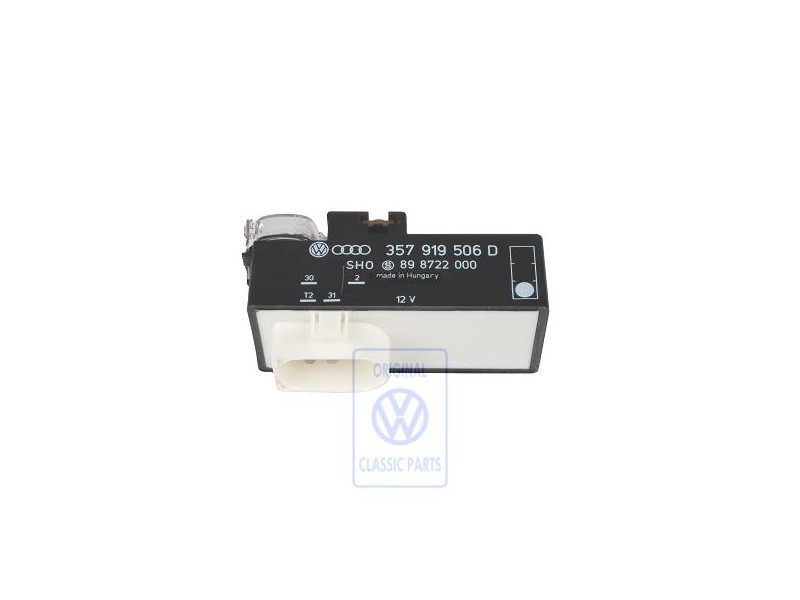 VW Original Unidad De Control Para Ventilador Del Radiador - 357919506D