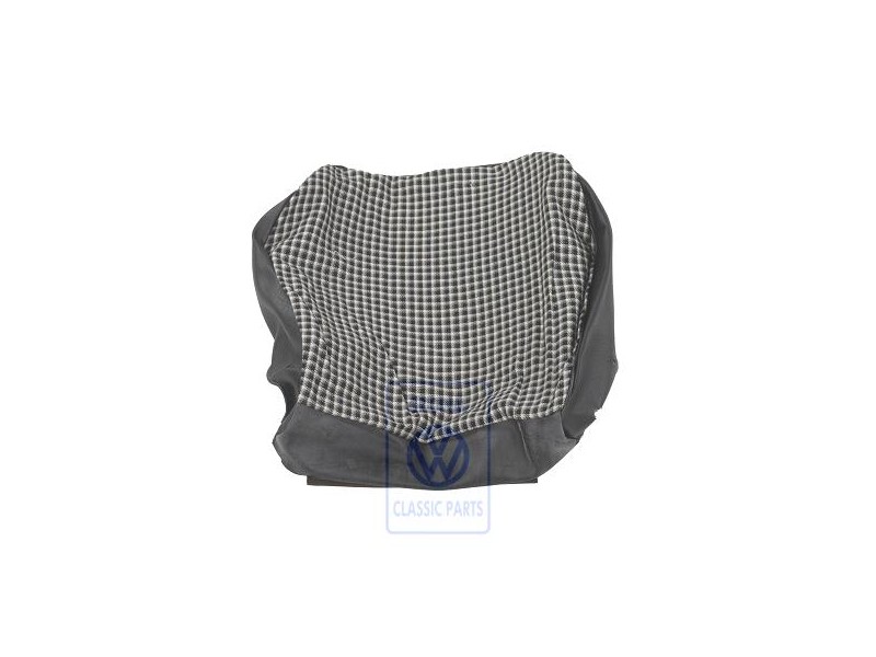 VW Original Tapizado Asiento (Tejido) Negro/Blanco - 171881405AJDW4