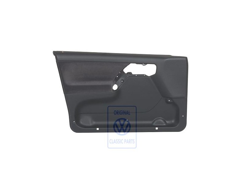 VW Original Revestimiento Puerta (Tela) Negro - 1H4867011BPBKU